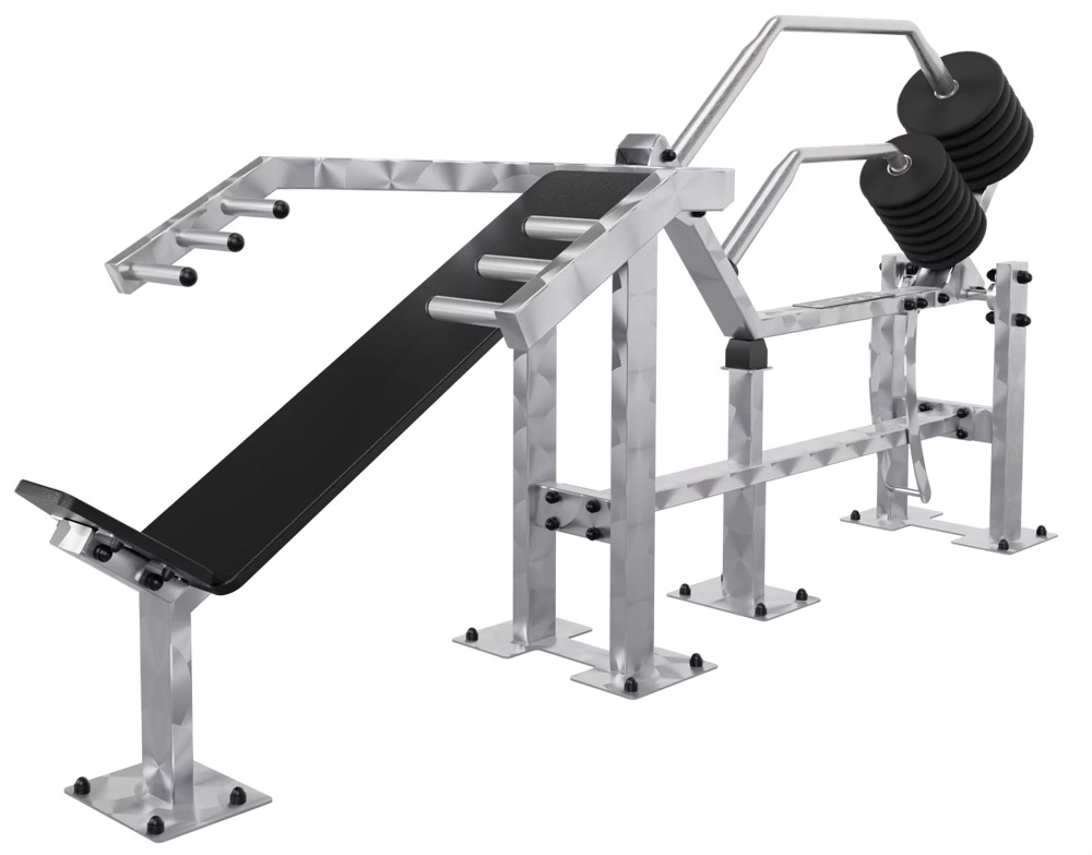 Picture of IVE Incline Bench Press - Outdoor Kraftgeräte - Edelstahl 