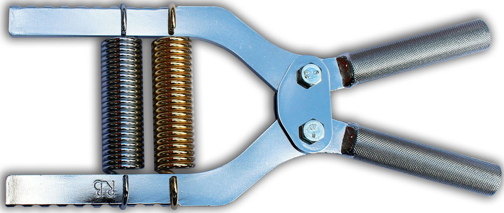 Bild von Robert Baraban verstellbarer  Handgripper Chrome mit 2 Federn